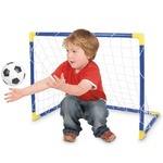 Trade Shop Traesio-rete Da Calcio Calcetto Porta 30x50cm Goal Soccer Con Palla Bambini Sport Gioco -