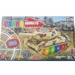 Trade Shop Traesio-carro Armato Con Led Luci Suoni Funzione Mistero Arma Tiger Gioco Bambini Bimbo -