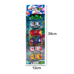 Trade Shop Traesio-crazy Car Macchinine Di Colori Differenti Nazioni Pezzi 6 Gioco Per Bambini 3+ -