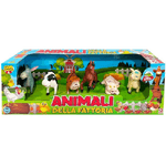 Trade Shop Traesio-box Animali Della Fattoria 6 Pezzi Giocattoli Per Bambini Colori Brillanti 3+ -