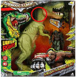 Trade Shop Traesio-jurassic Clash Mega Mostri Modello Dinosauro Giocattolo Bambini Luci E Suoni -