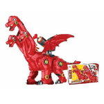 Trade Shop Traesio-mechanical Dragon Dragone Robot Con Luci E Suoni Giocattolo Gioco Bambini -