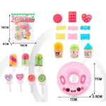 Trade Shop Traesio-set Di Gelato E Dessert Dolcetti Colorati Caramelle Giocattolo Per Bambina 3+ -