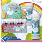 Trade Shop Traesio-bolle Di Sapone Cigno 36 Pezzi Flaconi Da 60 Ml Per Festa Bambine Giochi 442089 -