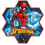 Trade Shop Traesio-set Arte Colori Disegno Spiderman Con Acquerelli Pastelli Pennarelli Gioco Bimbi -