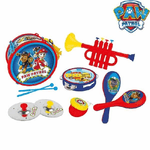 Trade Shop Traesio-kit Set 6 Strumenti Musicali Tromba Tamburo Giocattolo Paw Patrol -