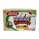 Trade Shop Traesio-banco Da Lavoro In Legno Attrezzi Giocattolo Bricolage Gioco Per Bambini +3 Anni -