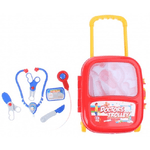 Trade Shop Traesio-valigetta Trolley Dottoressa Giocattolo Bambini Accessori Forbici Stetoscopio -