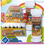 Trade Shop Traesio-bolle Di Sapone Costruzioni 36pz Flaconi Da 60ml Per Festa Bambini Giochi 442096 -