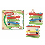 Trade Shop Traesio-giocattolo Gioco In Legno Martello Martella La Sfera Bambini Infanzia +24 Mesi -