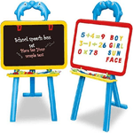 Trade Shop Traesio-tavolo Da Disegno Magnetico Per Bambini Con Treppiede Gioco Didattico Educativo -