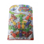 Trade Shop Traesio-set Mini Auto Da Corsa Grand Premio Miste Macchina Macchinine Gioco Per Bambini -