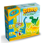 Trade Shop Traesio-set Da Gioco Con Plastilina Colorata Tema Dinosauro Gioco Per Bambini Età 3+ -