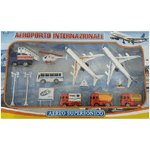 Trade Shop Traesio-set Aereoporto Internazionale Aereo Camion Bambini Da 3 Anni Giocattolo -