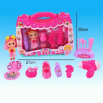 Trade Shop Traesio-bella Bambolina Bambola Con Accessori Bellezza Giocattolo Gioco Bambina -