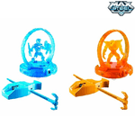 Trade Shop Traesio-max Steel Turbo Battlers Max Dredd Effetto Luminoso Elementor Vs Max Steel Sfide -