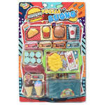 Trade Shop Traesio-fast Food Hamburger Patatine Cono Gelato Giocattolo Gioco Educativo Bambini -