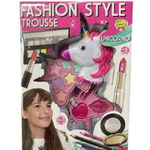 Trade Shop Traesio-trousse Unicorno Fashion Style Trucco Ombretti Rossetto Smalto Per Bambine 5+ -