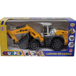 Trade Shop Traesio-ruspa Da Cantiere Bulldozer Con Rullo 30cm Ruote Libere Mezzi Da Lavoro Cantiere -