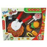 Trade Shop Traesio-pizza E Sfizi Rotellina Spatola Lecca Lecca Panino Giocattolo Gioco Bambina -