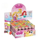 Trade Shop Traesio-bolle Di Sapone Disney Princess Confezione 36 Pz Flacone 60 Ml Gadget Party -