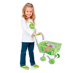 Trade Shop Traesio-carrello Spesa Giocattolo Per Bambini Gioco Supermarket Con Set Accessori -