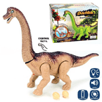 Trade Shop Traesio-dinosauro Brontosauro Camminante Con Luci Suoni E Movimenti Giocattolo Bambini -