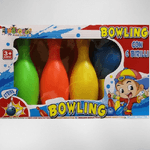 Trade Shop Traesio-set Da Bowling Per Bambini Con 6 Birilli Regalo Di Natale Giocattolo Gioco -