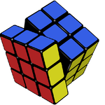 Trade Shop Traesio-cubo Di Rubik Magico 3x3 Magic Cube Rompicapo Gioco Abilità Educativo Bambini -