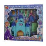 Trade Shop Traesio-castello Fiabesco Bambole Principesse Casa Letto Specchio Gioco Anna Bambine -