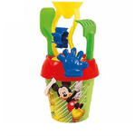 Trade Shop Traesio-secchiello Con Giochi Per Bambini Beach Bucket 18 Mulino Mickey Mare 691002a -