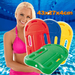 Trade Shop Traesio-tavoletta Da Nuoto In Plastica 43x27x4 Cm Per Bambini Gioco Giochi Mare Piscina -