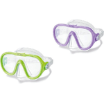 Trade Shop Traesio-maschera Nuoto Bambini Regolabile Lenti In Policarbonato Colori Assortiti 55916 -