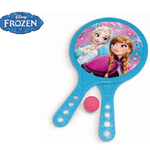 Trade Shop Traesio-racchettoni Da Spiaggia Mare Frozen Disney Con Pallina Giocattolo Per Bambini -