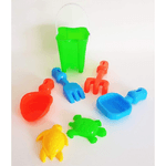 Trade Shop Traesio-set Secchiello Paletta Rastrello Formine Setaccio Sabbia Gioco Spiaggia Mare Bimbi -