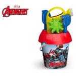 Trade Shop Traesio-secchiello Da Mare Avengers Gioco Da Spiaggia Per Bambini Con Diversi Accessori -