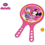 Trade Shop Traesio-racchettoni Da Spiaggia Mare Minnie Disney Con Pallina Giocattolo Per Bambini -