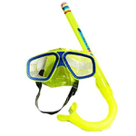 Trade Shop Traesio-maschera Piccola Sub Con Tubo Boccaglio Tappi Orecchie Immersione Mare Piscina -