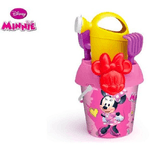 Trade Shop Traesio-secchiello Da Mare Di Minnie Gioco Da Spiaggia Per Bambini Con Diversi Accessori -