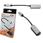 Linq-cavo Ricarica Adattatore Audio 2 In 1 Lightning Cuffie Jack 3,5mm Iphone Ip-7789 -