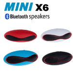 Trade Shop Traesio-cassa Speaker Bluetooth Tf Usb Vivavoce Cellulare Ipod Smartphone Tablet Mini-x6 -