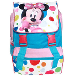 Trade Shop Traesio-zaino Scuola Disney Minnie Mouse Estensibile In Tessuto 41 X 28 X 13 Cm -