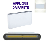 Wisdom-applique Parete Doppio Fascio Led Cob 10w Faretto Esterno Luce Up And Down -