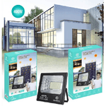 Linq-faro Faretto Led Pannello Solare Fotovoltaico 400w Ip67 Con Crepuscolare Led-9752 -