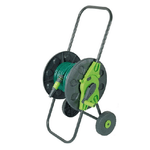 Ribitech-carrello Avvolgitubo Attrezzato Con Ruote Per 20mt Ribiland Cura Prato Giardino -