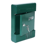 Kaela-cassetta Postale In Metallo Portalettere Con Chiave Buca Posta H2803 Verde 56851 -