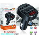 Linq-trasmettitore Fm Bluetooth Per Auto 2 Porte Usb Led Tf Wma Lettore Mp3 My2406 -