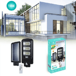 Linq-lampione Stradale Led Pannello Ricaricabile Luce Solare 150w Telecomando Led-8511 -