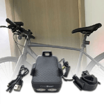 Linq-luce Torcia Anteriore Per Bici Bicicletta Con Campanello Incorporato Ipx6 T-9293 -