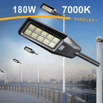 Trade Shop Traesio-lampione Stradale Faro A Led Solare Per Esterno 180w Luce 7000k Sl-606-250-7000k -